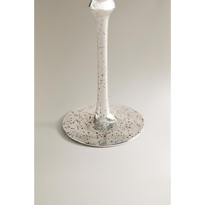 Рождественская фужерная бокал для шампанского с эффектом ртутного покрытия