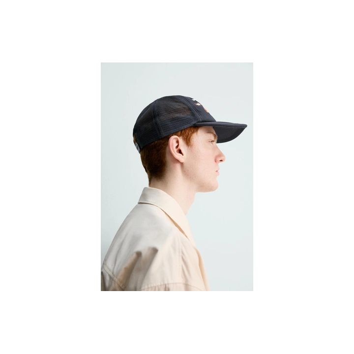 Джинсы-бермуды trf baggy с потертостями