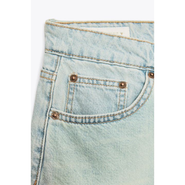 ДЖИНСОВЫЕ БЕРМУДЫ TRF СО СРЕДНЕЙ ПОСАДКОЙ