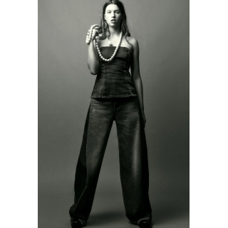 ДЖИНСОВЫЙ ТОП-БАНДО TRF