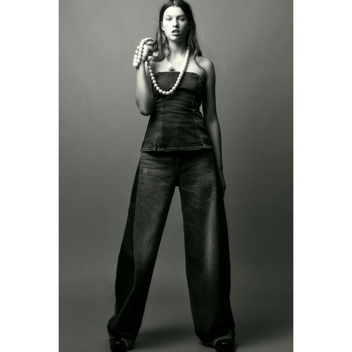 ДЖИНСОВЫЙ ТОП-БАНДО TRF