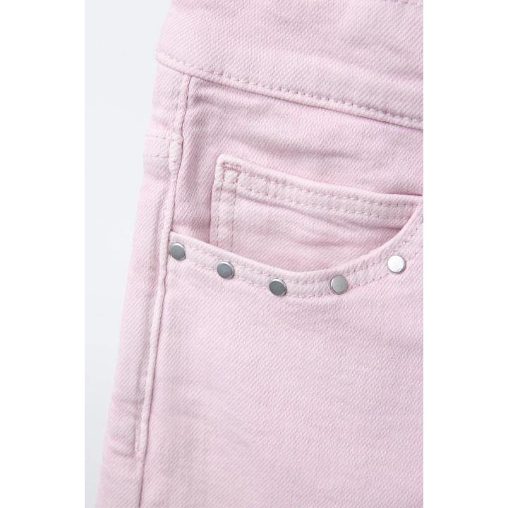 ДЖИНСОВЫЕ ШОРТЫ С ЗАКЛЕПКАМИ