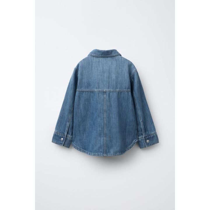 ДЖИНСОВАЯ КУРТКА-РУБАШКА