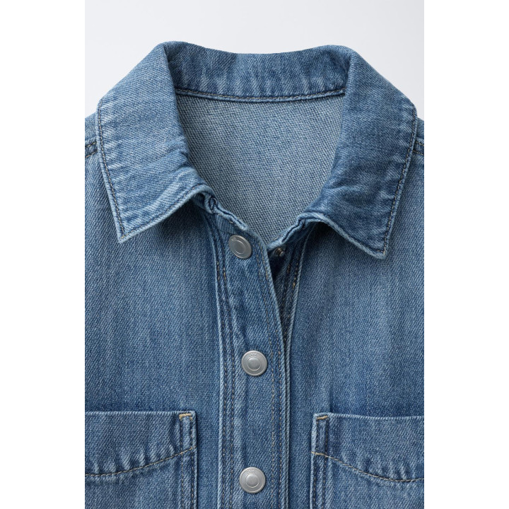 ДЖИНСОВАЯ КУРТКА-РУБАШКА