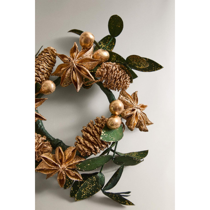 Набор блестящих рождественских кольцев для салфеток (набор из 4 штук)