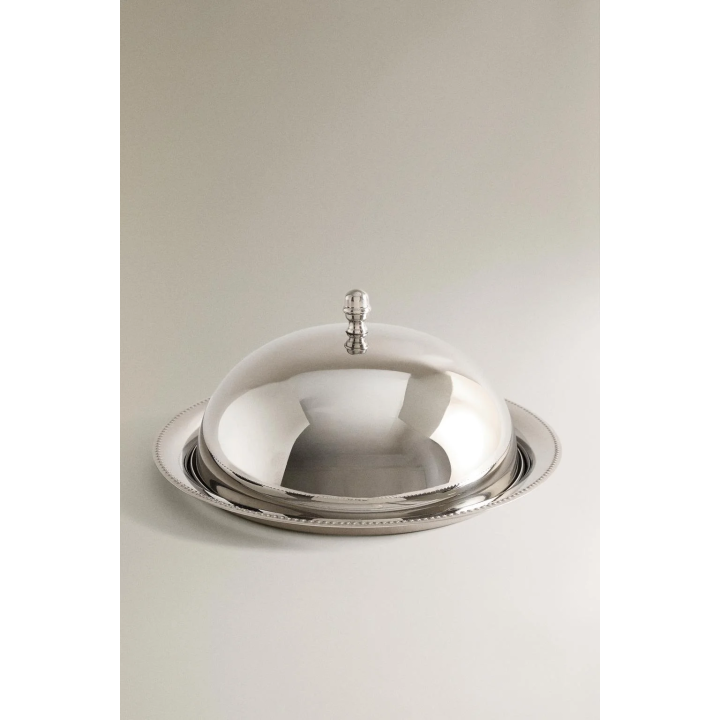 Поднос с стальным куполом