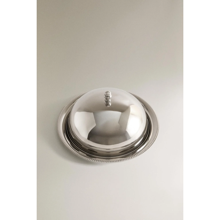 Поднос с стальным куполом