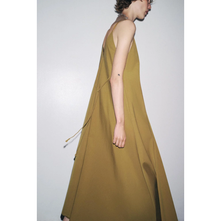 ПЛАТЬЕ МИДИ НА БРЕТЕЛЯХ — ZW COLLECTION