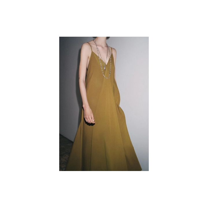 ПЛАТЬЕ МИДИ НА БРЕТЕЛЯХ — ZW COLLECTION