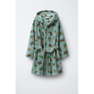 Халат ages 3-14 / stumble guys ™ © scopely из флиса