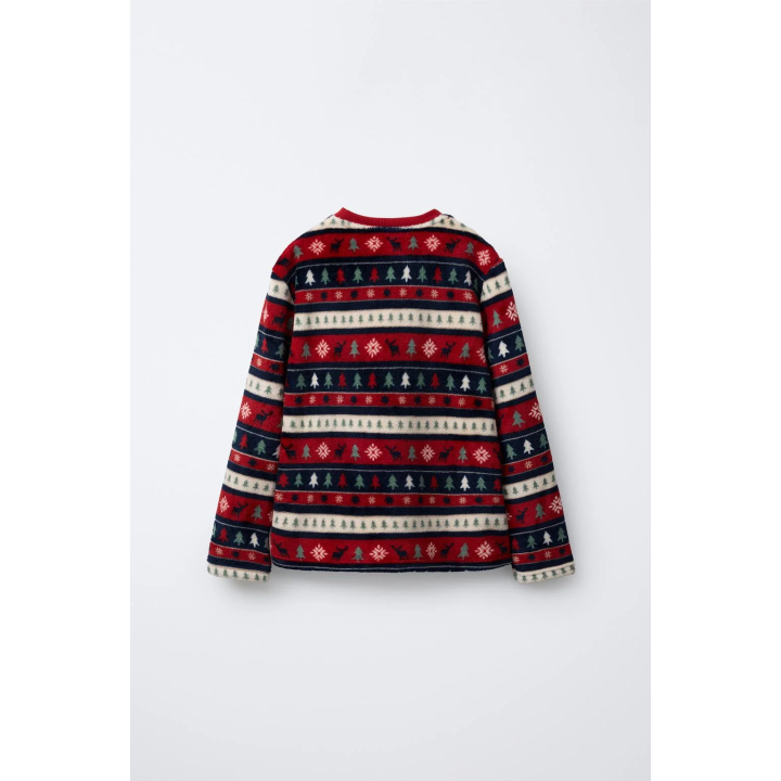 Пижама с деревом на мягкой ткани для возраста 6-14 лет