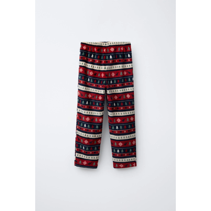 Пижама с деревом на мягкой ткани для возраста 6-14 лет