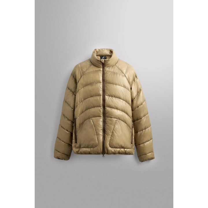 УПАКОВЫВАЕМЫЙ ПУХОВИК ИЗ 100% ПЕРА