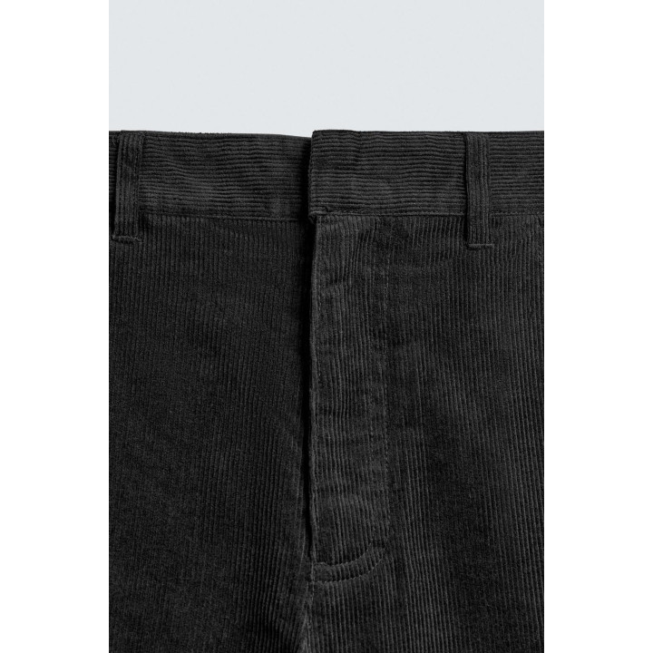 Брюки из вельвета с расклешенными штанинами