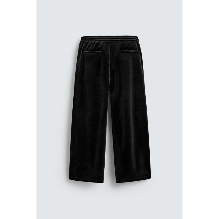 БРЮКИ RELAXED FIT ИЗ БАРХАТА