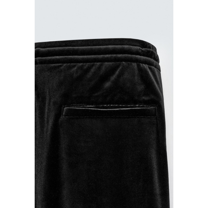 БРЮКИ RELAXED FIT ИЗ БАРХАТА