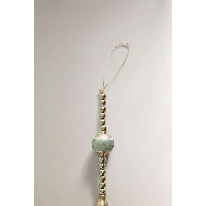 Гирлянда ретро-шаров на рождество