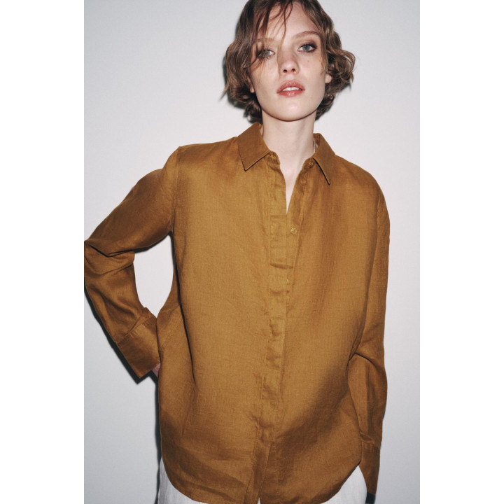 РУБАШКА ИЗ 100% ЛЬНА — ZW COLLECTION