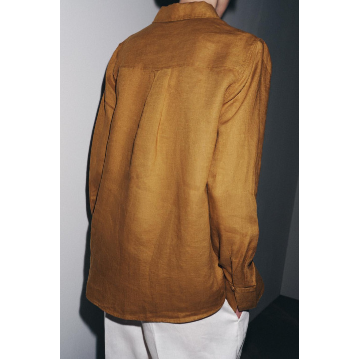 РУБАШКА ИЗ 100% ЛЬНА — ZW COLLECTION