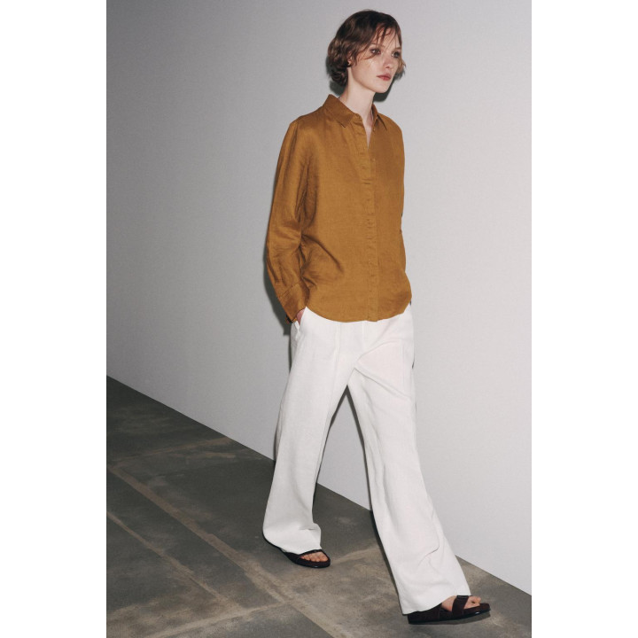 РУБАШКА ИЗ 100% ЛЬНА — ZW COLLECTION