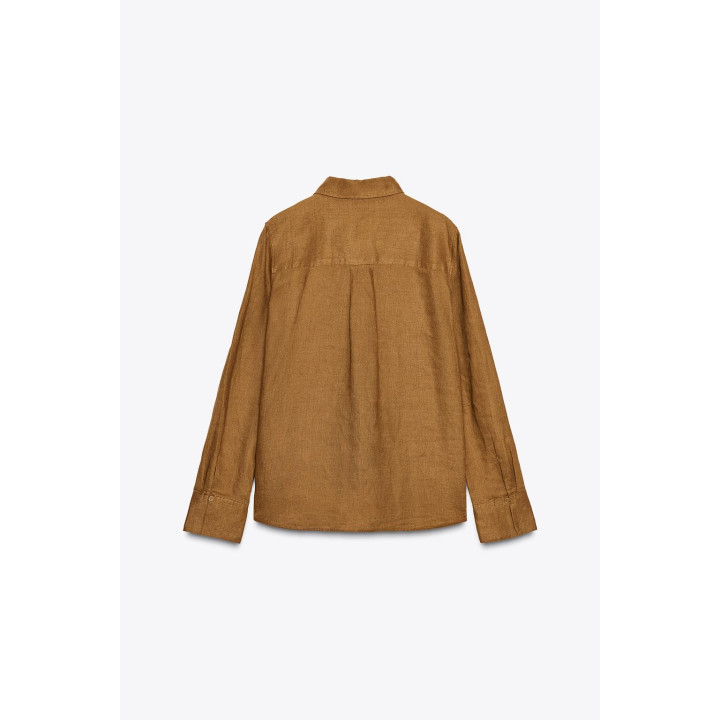 РУБАШКА ИЗ 100% ЛЬНА — ZW COLLECTION