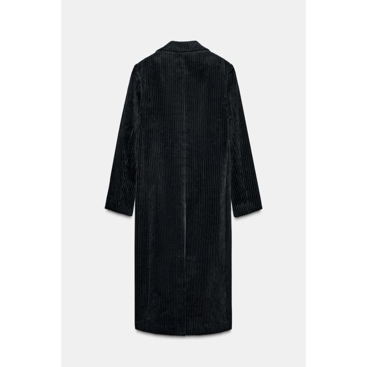 ДЛИННОЕ ПАЛЬТО ИЗ ВЕЛЬВЕТА — ZW COLLECTION LIMITED EDITION