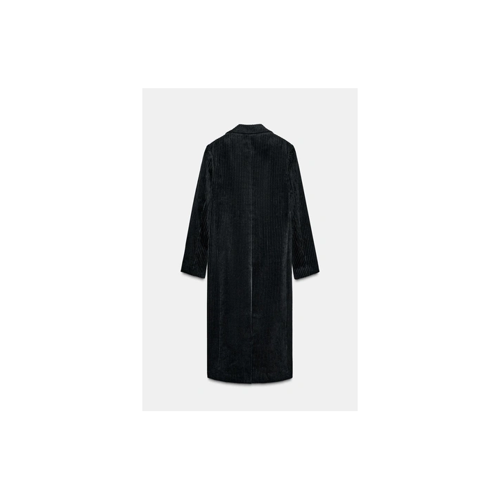 ДЛИННОЕ ПАЛЬТО ИЗ ВЕЛЬВЕТА — ZW COLLECTION LIMITED EDITION