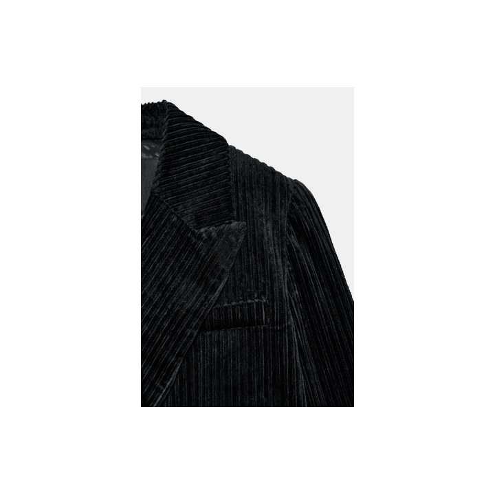 ДЛИННОЕ ПАЛЬТО ИЗ ВЕЛЬВЕТА — ZW COLLECTION LIMITED EDITION