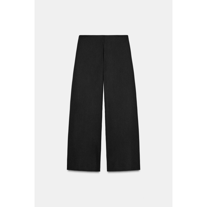 ШИРОКИЕ БРЮКИ В ТОНКУЮ ПОЛОСКУ — ZW COLLECTION