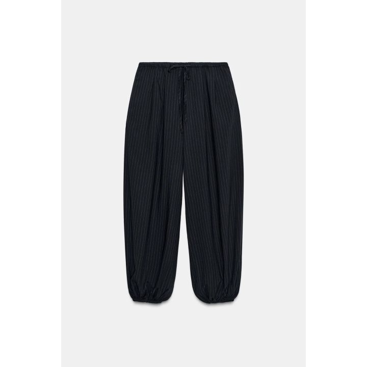 БРЮКИ-БАГГИ В ПОЛОСКУ — ZW COLLECTION