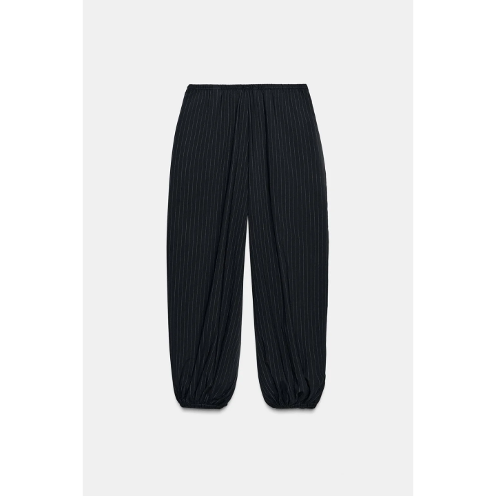 БРЮКИ-БАГГИ В ПОЛОСКУ — ZW COLLECTION