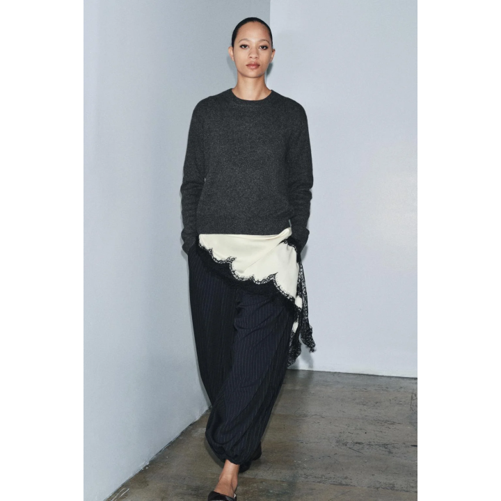 БРЮКИ-БАГГИ В ПОЛОСКУ — ZW COLLECTION