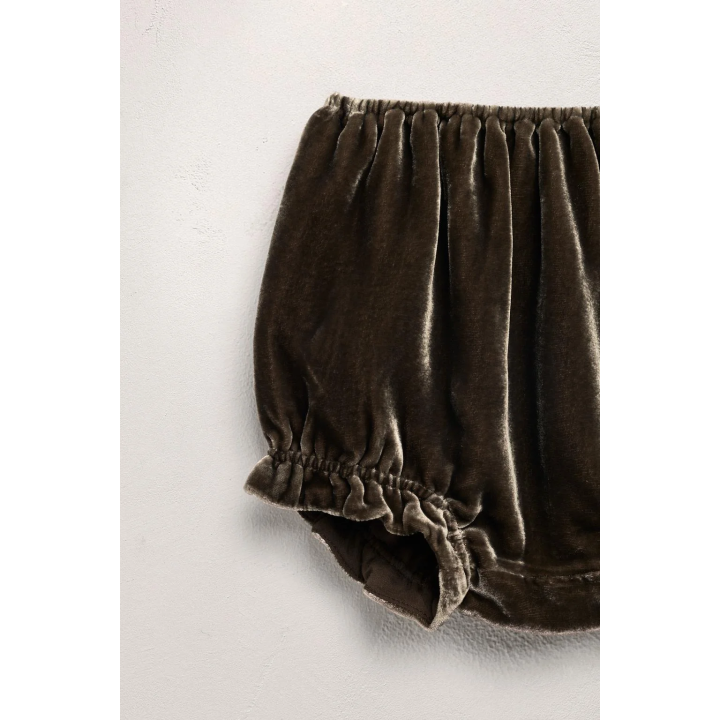 Комбинезон из вельвета и шелка limited edition