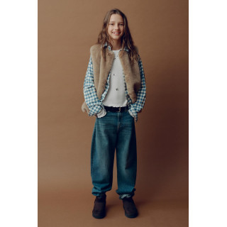 ЖИЛЕТ ИЗ ИСКУССТВЕННОГО МЕХА