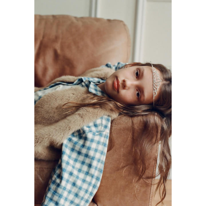 ЖИЛЕТ ИЗ ИСКУССТВЕННОГО МЕХА