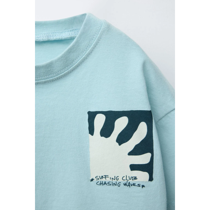 ФУТБОЛКА С ПРИНТОМ «СЕРФИНГ»