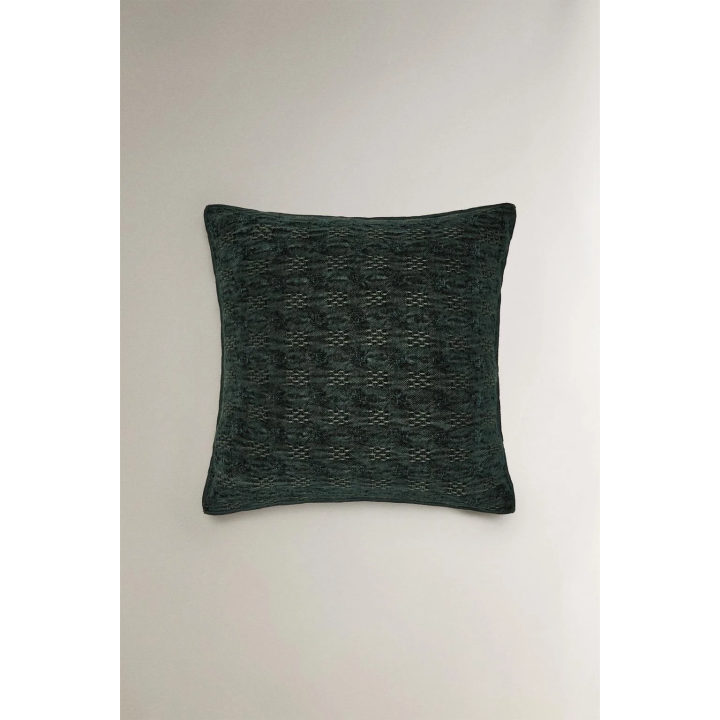 Велюровая джаккардовая рождественская наволочка