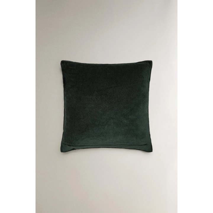 Велюровая джаккардовая рождественская наволочка