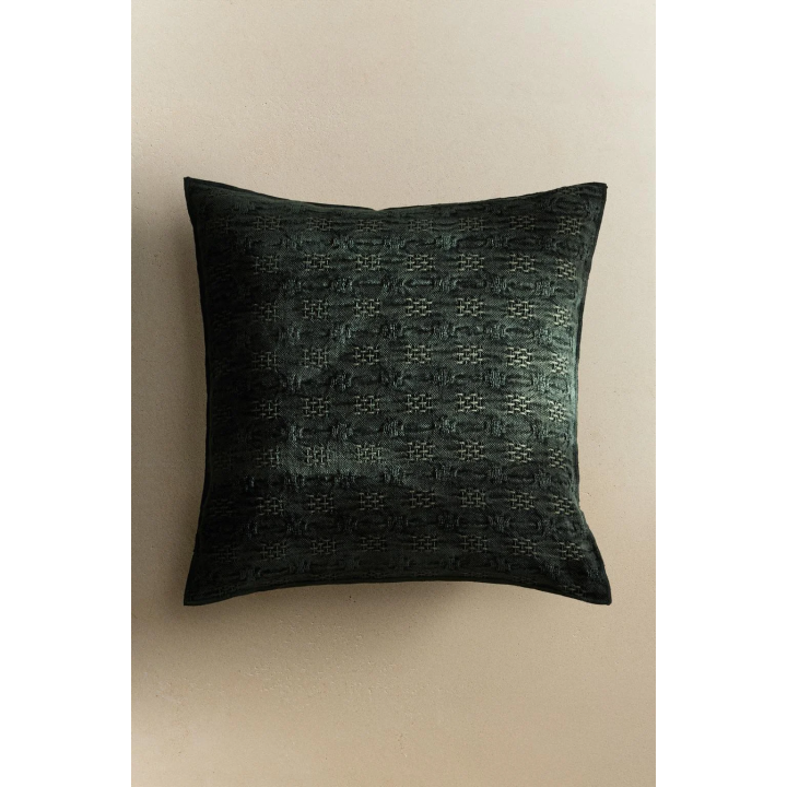 Велюровая джаккардовая рождественская наволочка