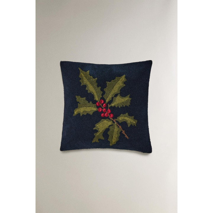 Чехол подушки рождественский плющ