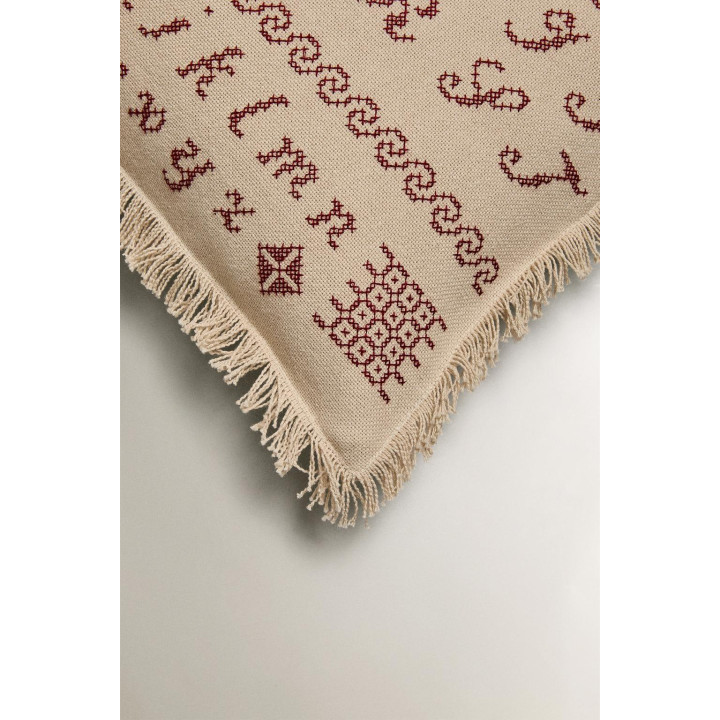 Наволочка с новогодним алфавитом