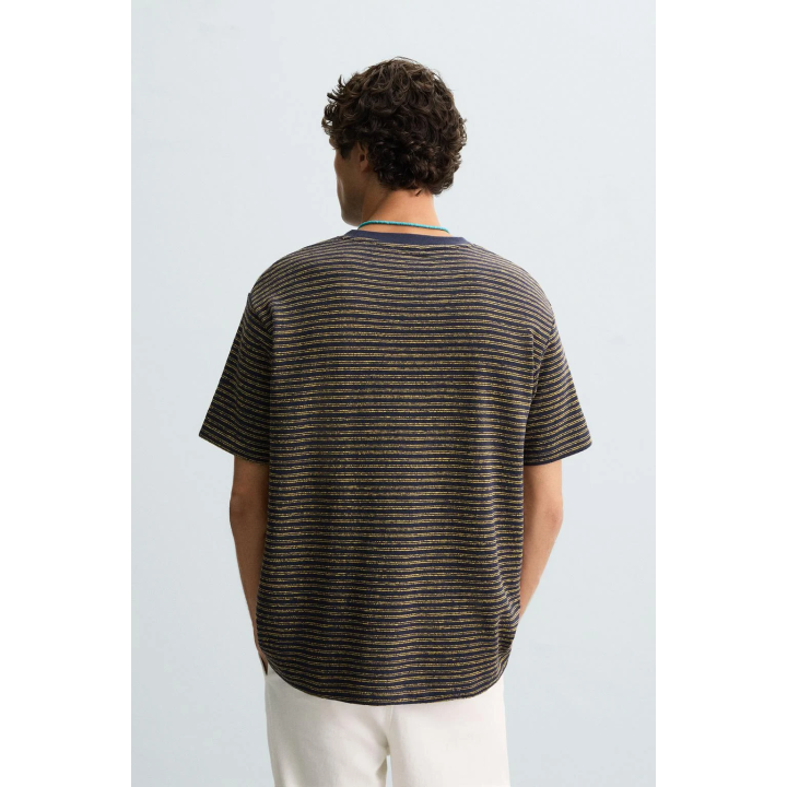 ЖАККАРДОВАЯ ФУТБОЛКА В ПОЛОСКУ