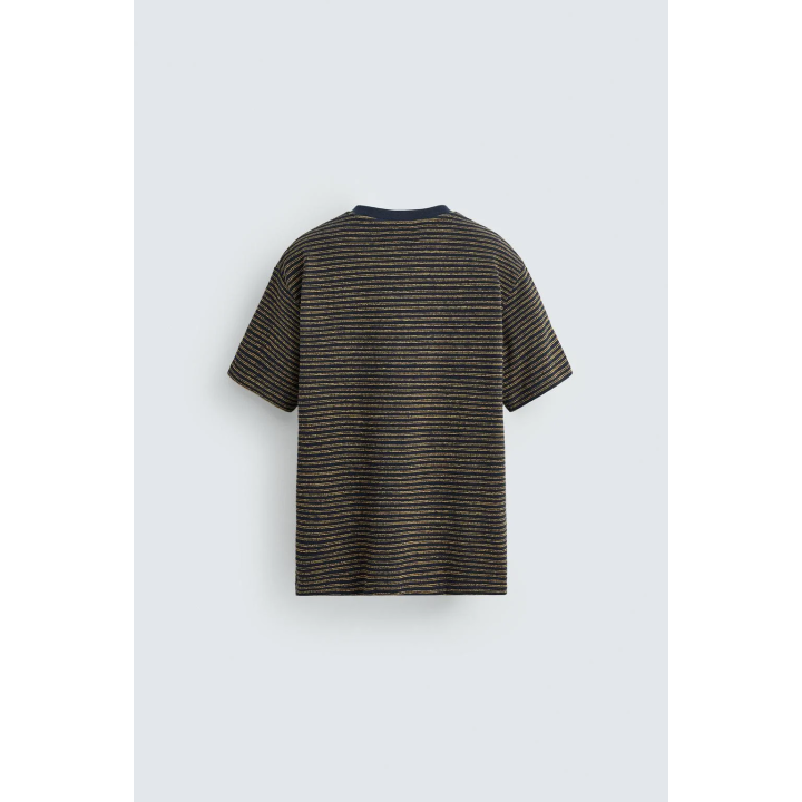 ЖАККАРДОВАЯ ФУТБОЛКА В ПОЛОСКУ