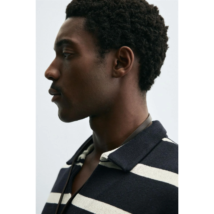 ЖАККАРДОВОЕ ПОЛО В ПОЛОСКУ