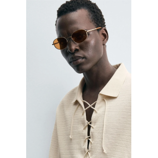 ПОЛО С ТЕКСТУРОЙ И ШНУРКОМ