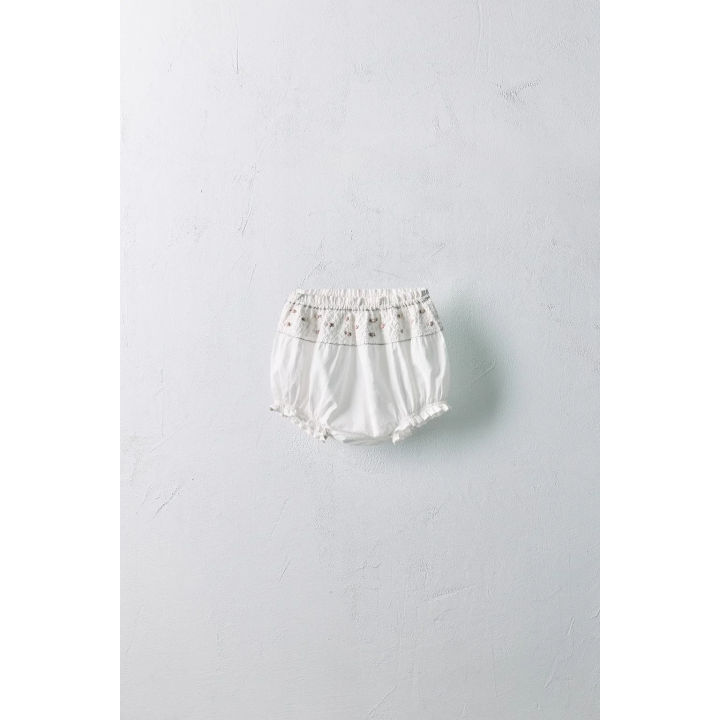 Комплект рубашки с вышивкой цветов и трусиков limited edition