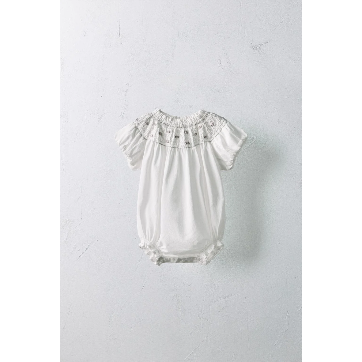 Комбинезон с цветочной вышивкой limited edition