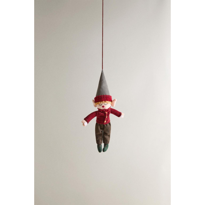 Детская веселая игрушка-эльф на рождество