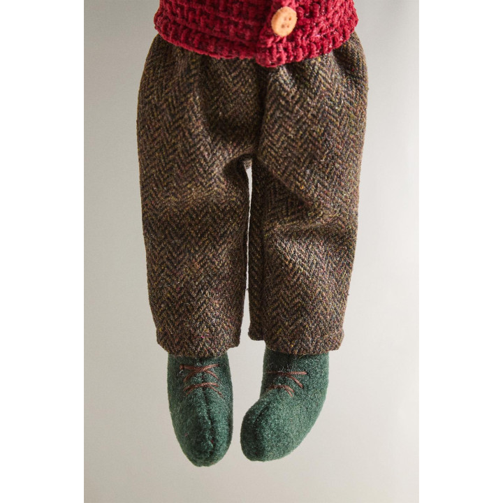 Детская веселая игрушка-эльф на рождество