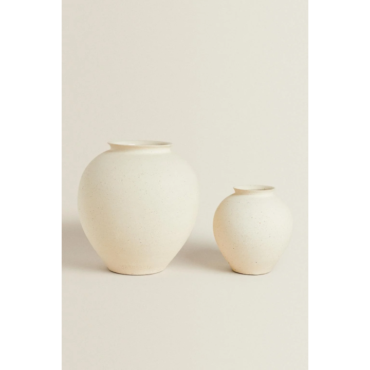 TEXTURED CERAMIC VASE